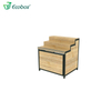 Gmg-001 EcoBox Exposição de madeira Gabinete Bulk de alimentos Estábula estável para supermercado