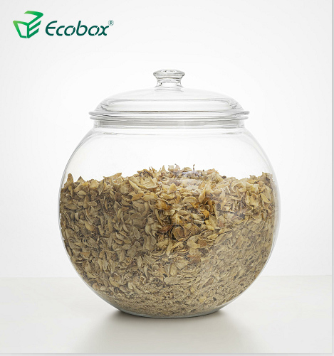 EcoBox FB220-7 11.7L Ervas herméticas podem nozes jarra de peixes de peixe redondo caixa de armazenamento